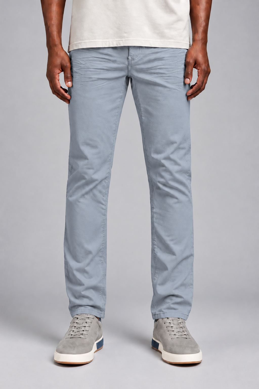 A. Tiziano "Roy" Relaxed Jeans - Dusty Blue