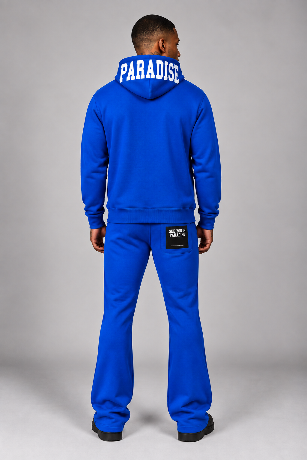 See You in Paradise "Varsity League" Jogging Suit - Royal Blue