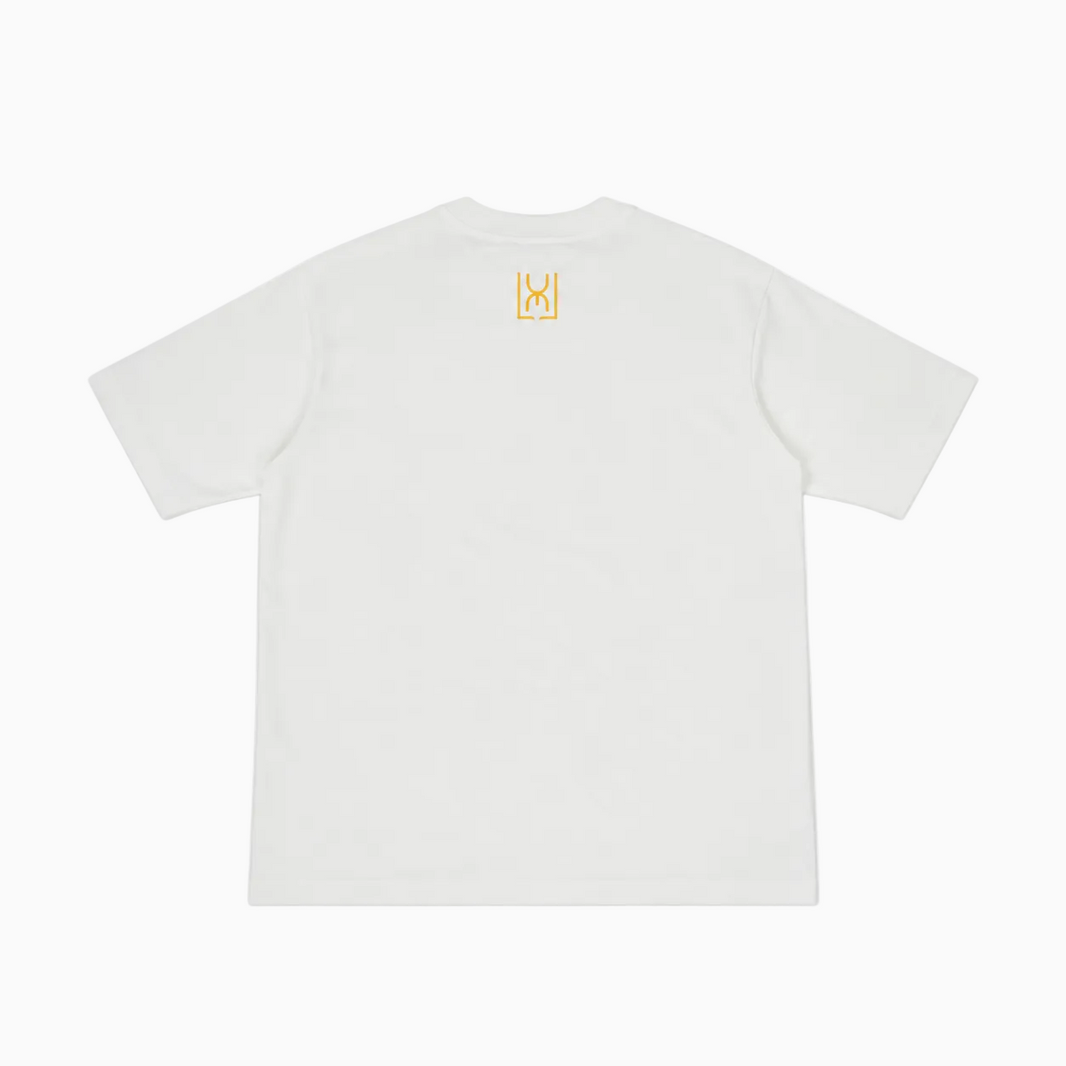Luxe "Milano" Tee - White/Yellow