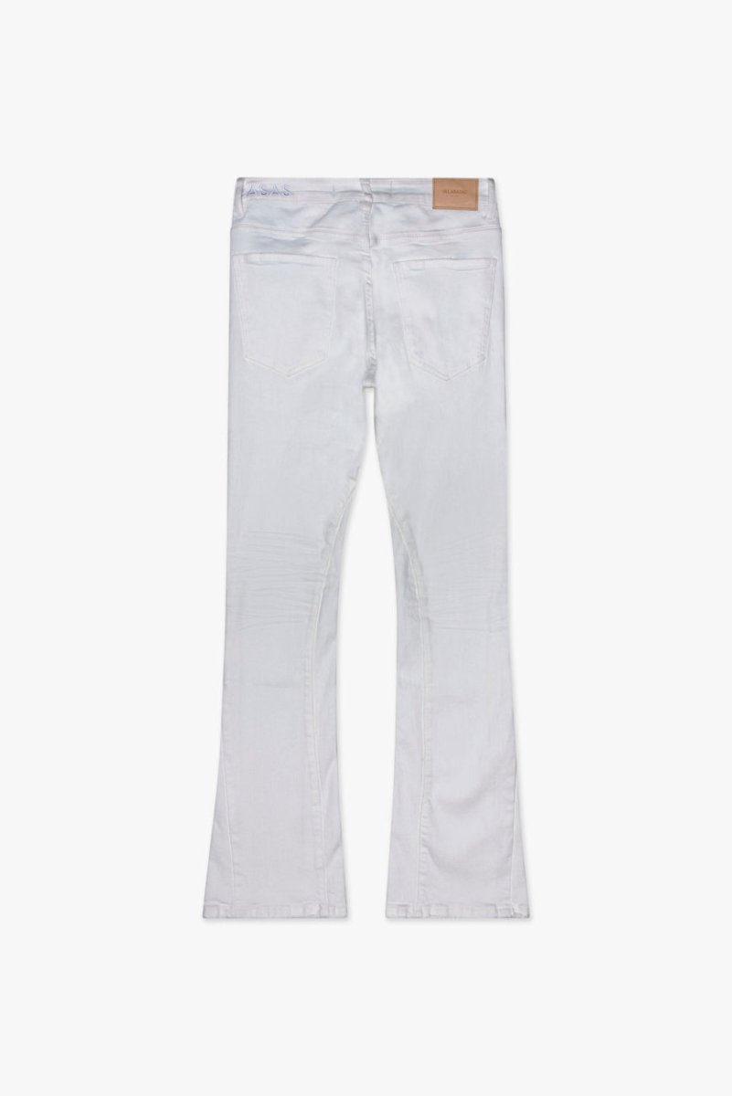 Valabasas "Mr Stacked" Plain Denim Jeans - White