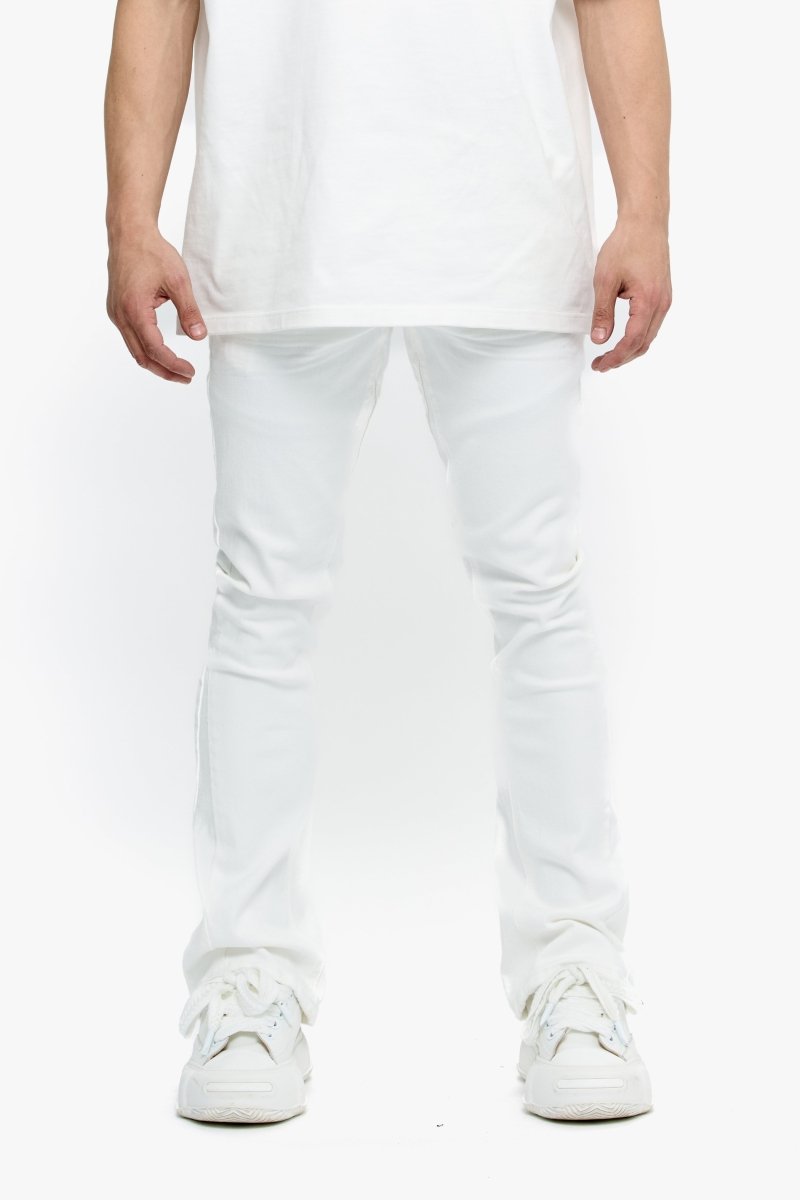 Valabasas "Mr Stacked" Plain Denim Jeans - White