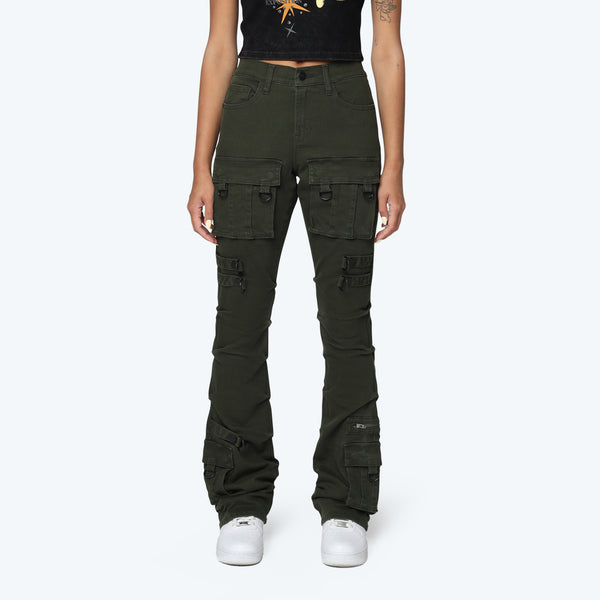 Smoke Rise High Rise Stack w/ Side Pinching Pants