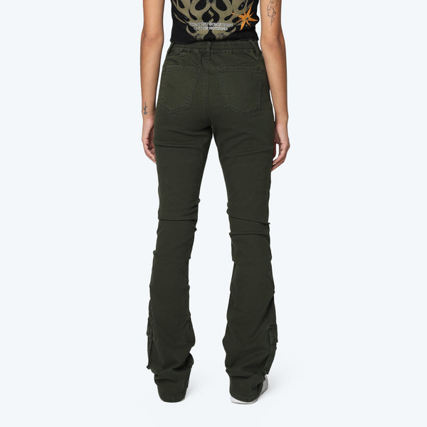 Smoke Rise High Rise Stack w/ Side Pinching Pants