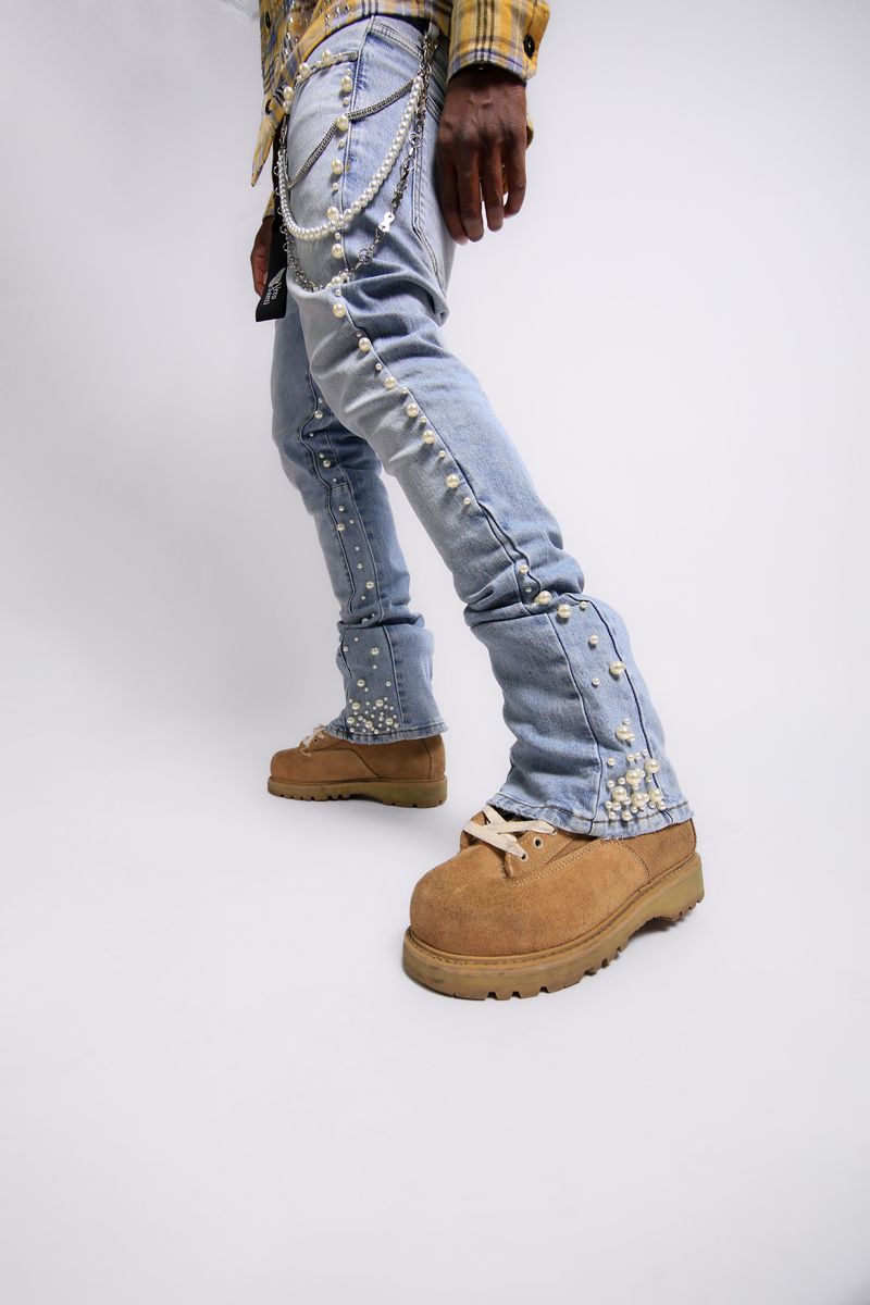 Vero Santi "Oracle" Skinny Boot Cut Jean