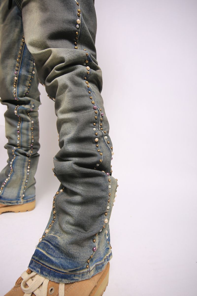 Vero Santi "Rebel 02" Skinny Boot Cut Jean