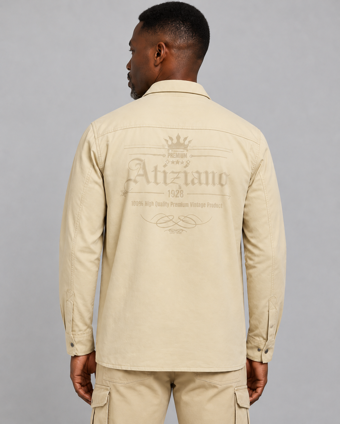 A. Tiziano "Mitch" Jacket - Pale Khaki