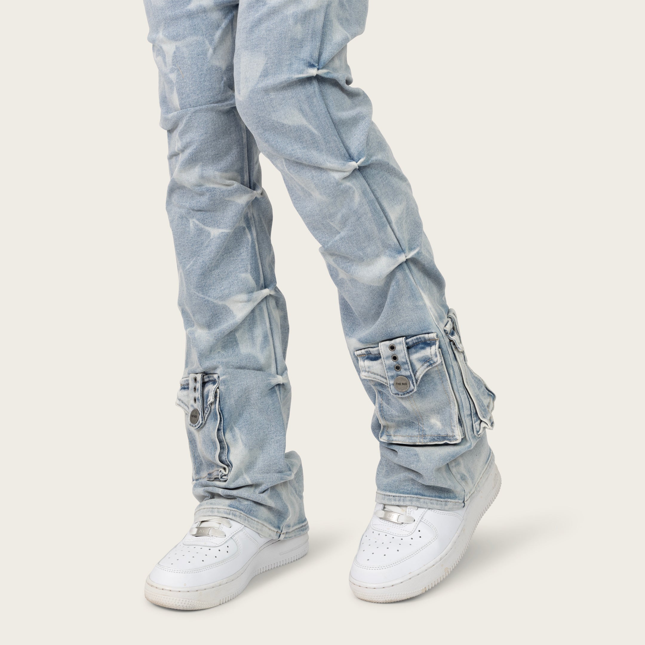Smoke Rise Women's High Rise Boot Jean with Chain