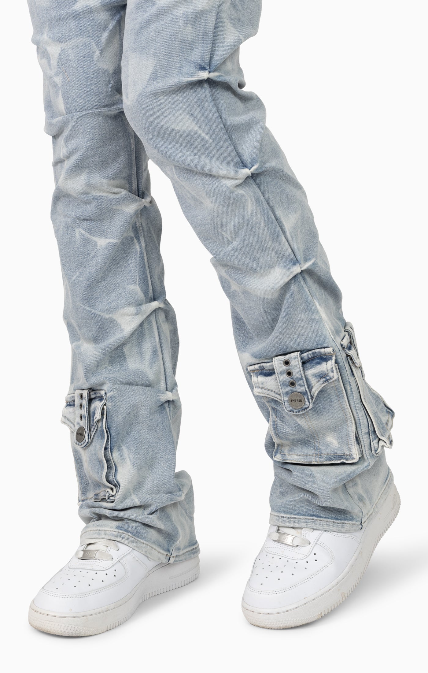 Smoke Rise Women's High Rise Boot Jean with Chain