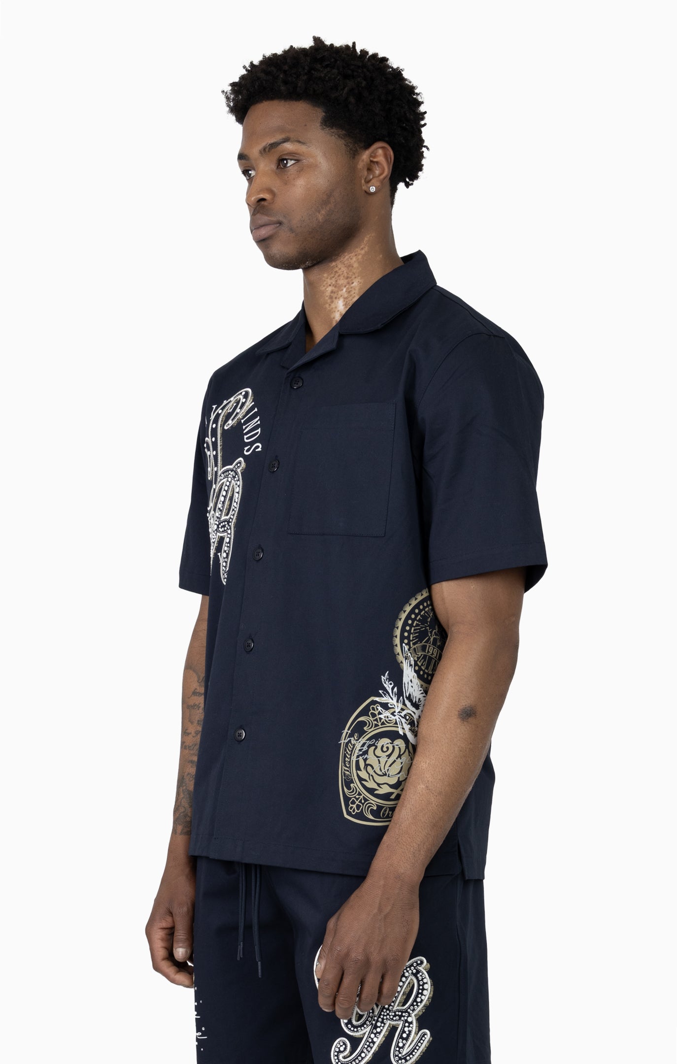 Smoke Rise "Visionary" Woven Short Set