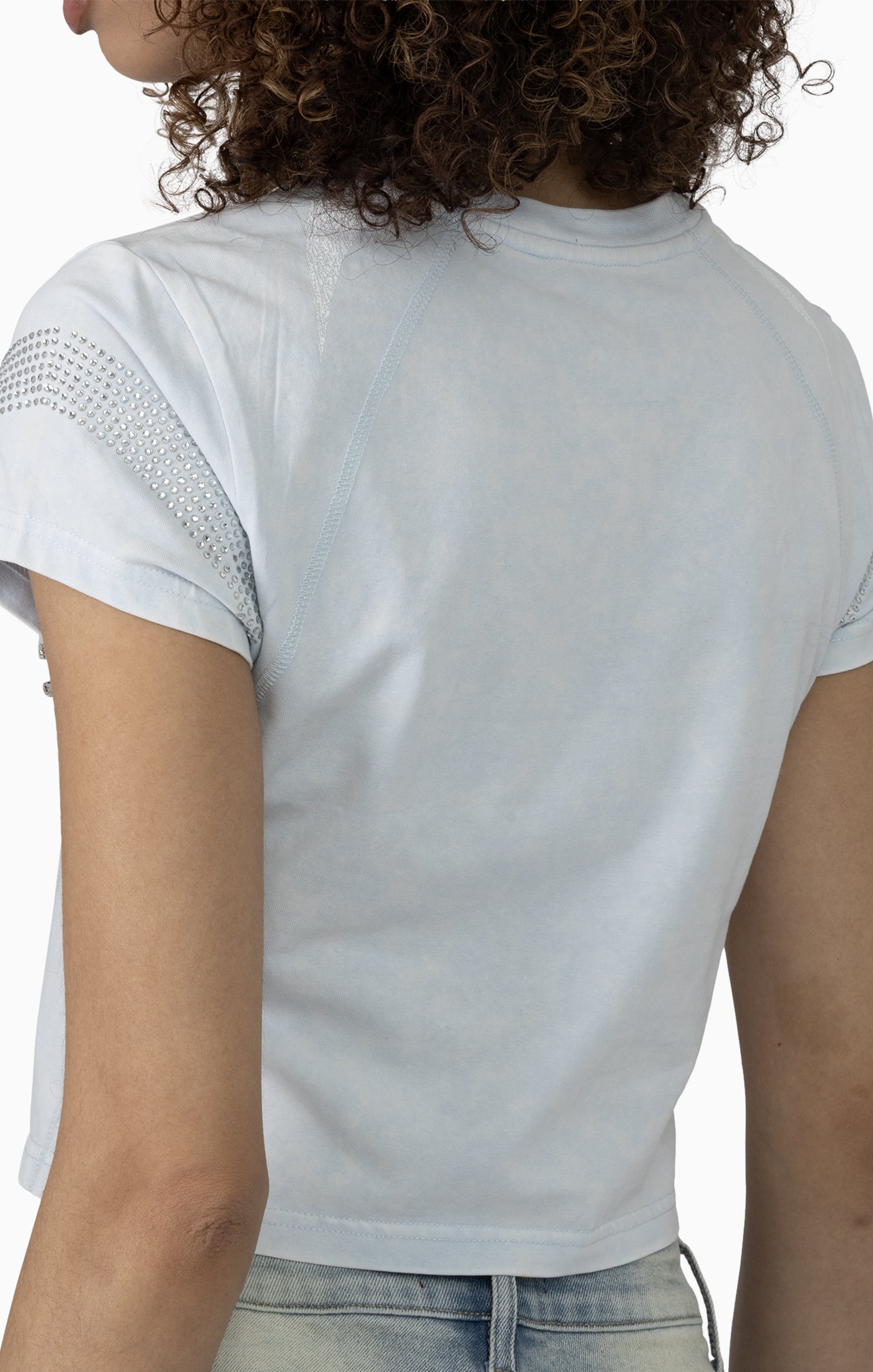 Smoke Rise Women's Cut Line Detailed Fit Tee