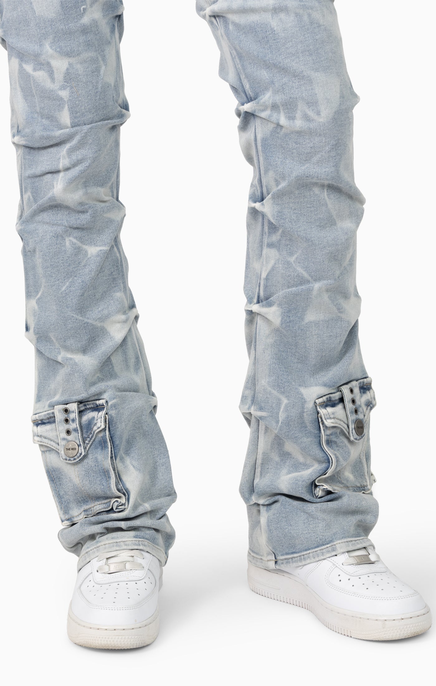 Smoke Rise Women's High Rise Boot Jean with Chain
