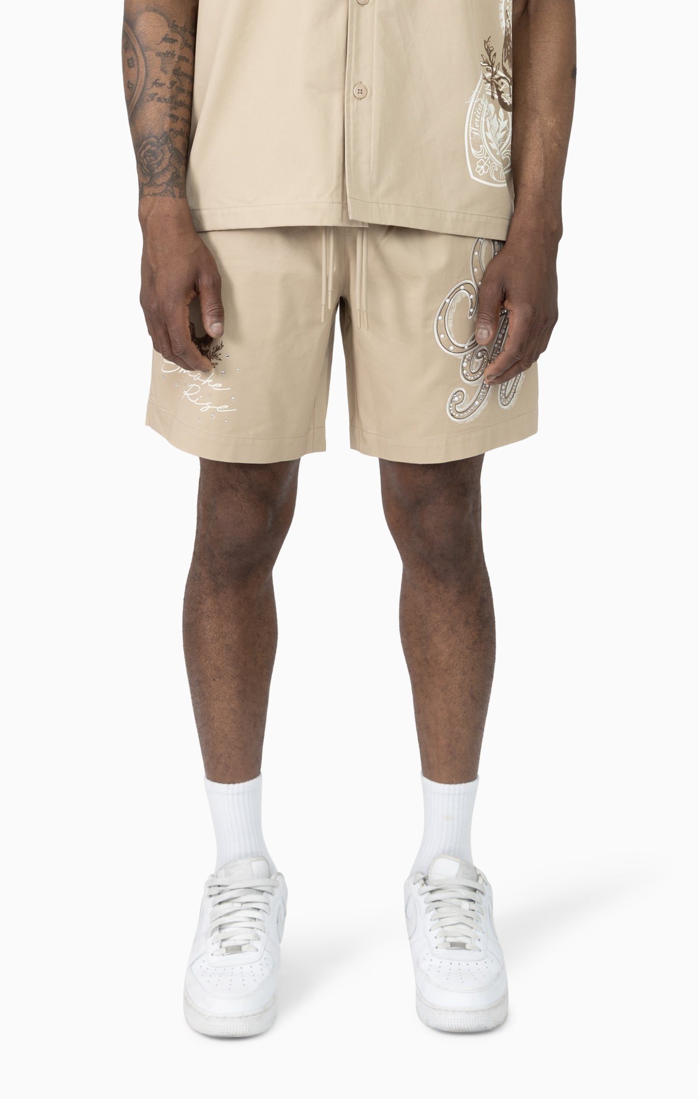 Smoke Rise "Visionary" Woven Short Set