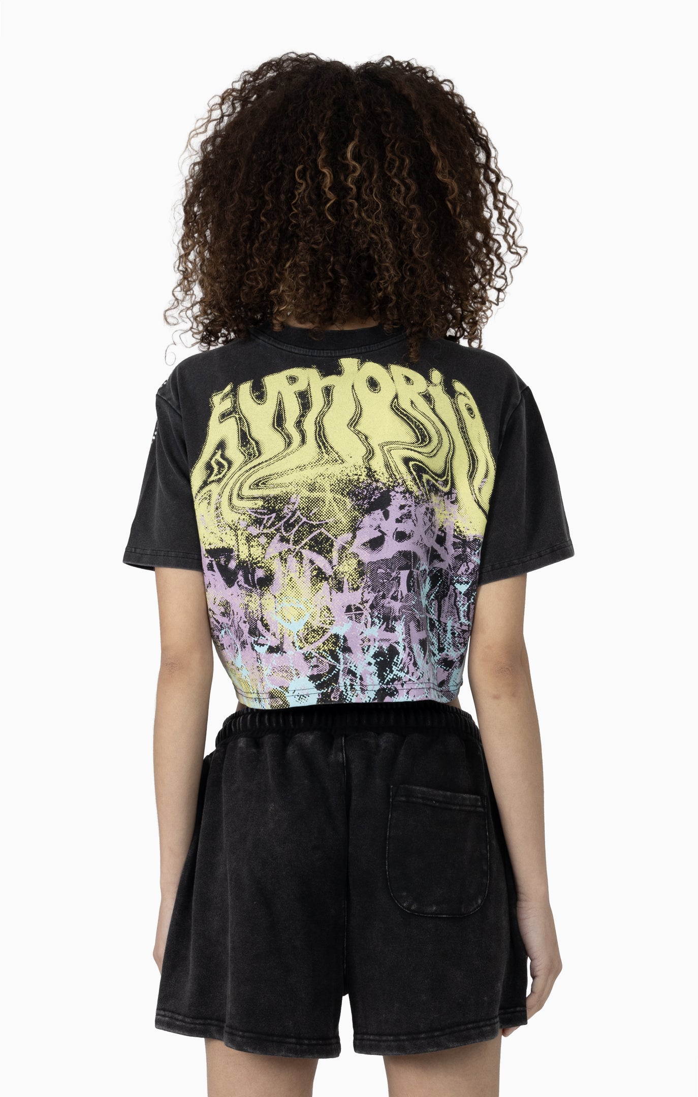 Smoke Rise Women's Smiley Face Graphic Tee