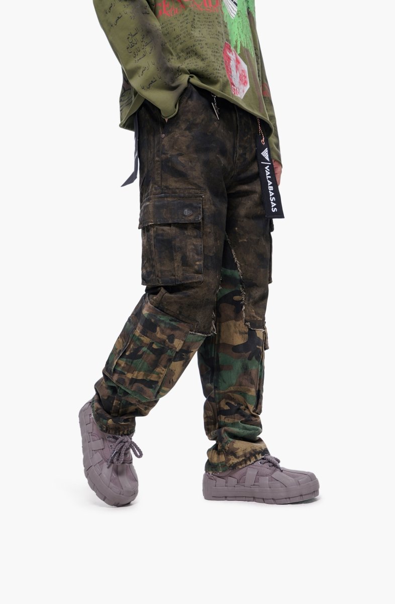 Valabasas Sprawl Straight Camo Jeans