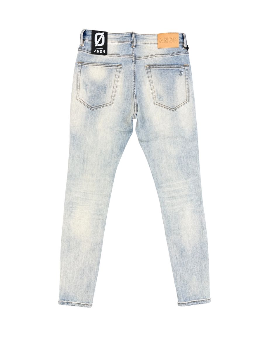ANOM "Subzero" Fitted Jeans - Ice Blue