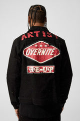 Jordan Craig "Local Dealer" Rhinestone Trucker Denim  Jacket