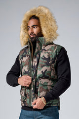 Jordan Craig Yukon Fur Lined Puffer Vest