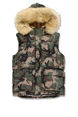 Jordan Craig Yukon Fur Lined Puffer Vest