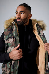 Jordan Craig Yukon Fur Lined Puffer Vest