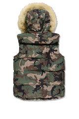 Jordan Craig Yukon Fur Lined Puffer Vest