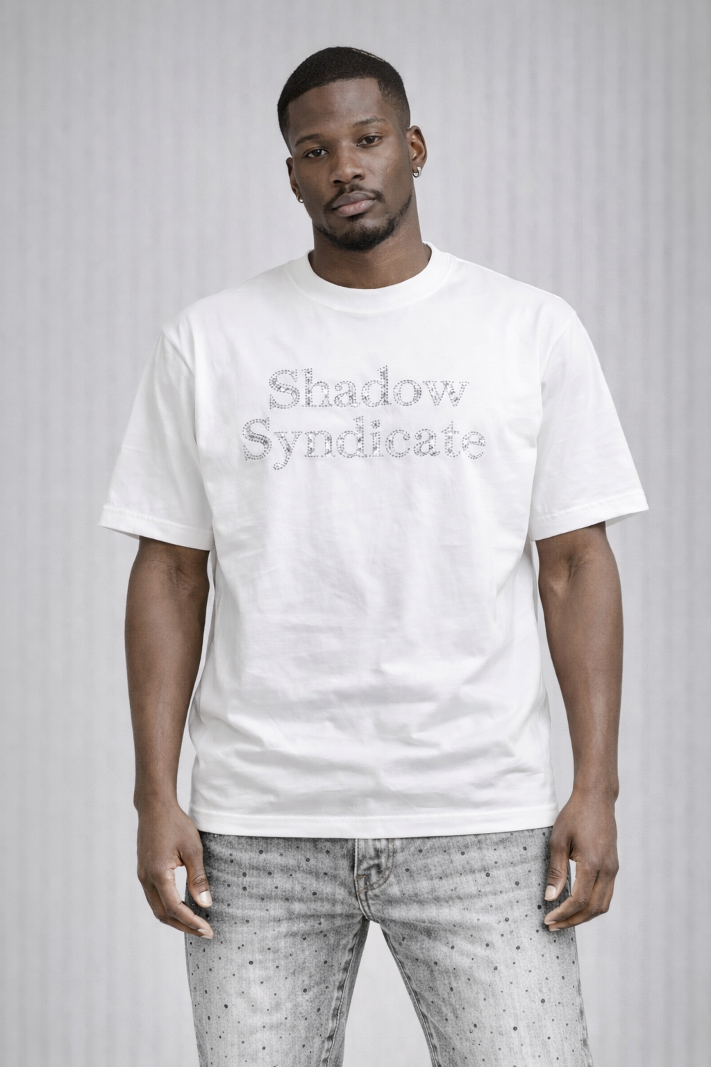Reelistik "Shadow Syndicate" Rhinestone Heavy T-Shirt