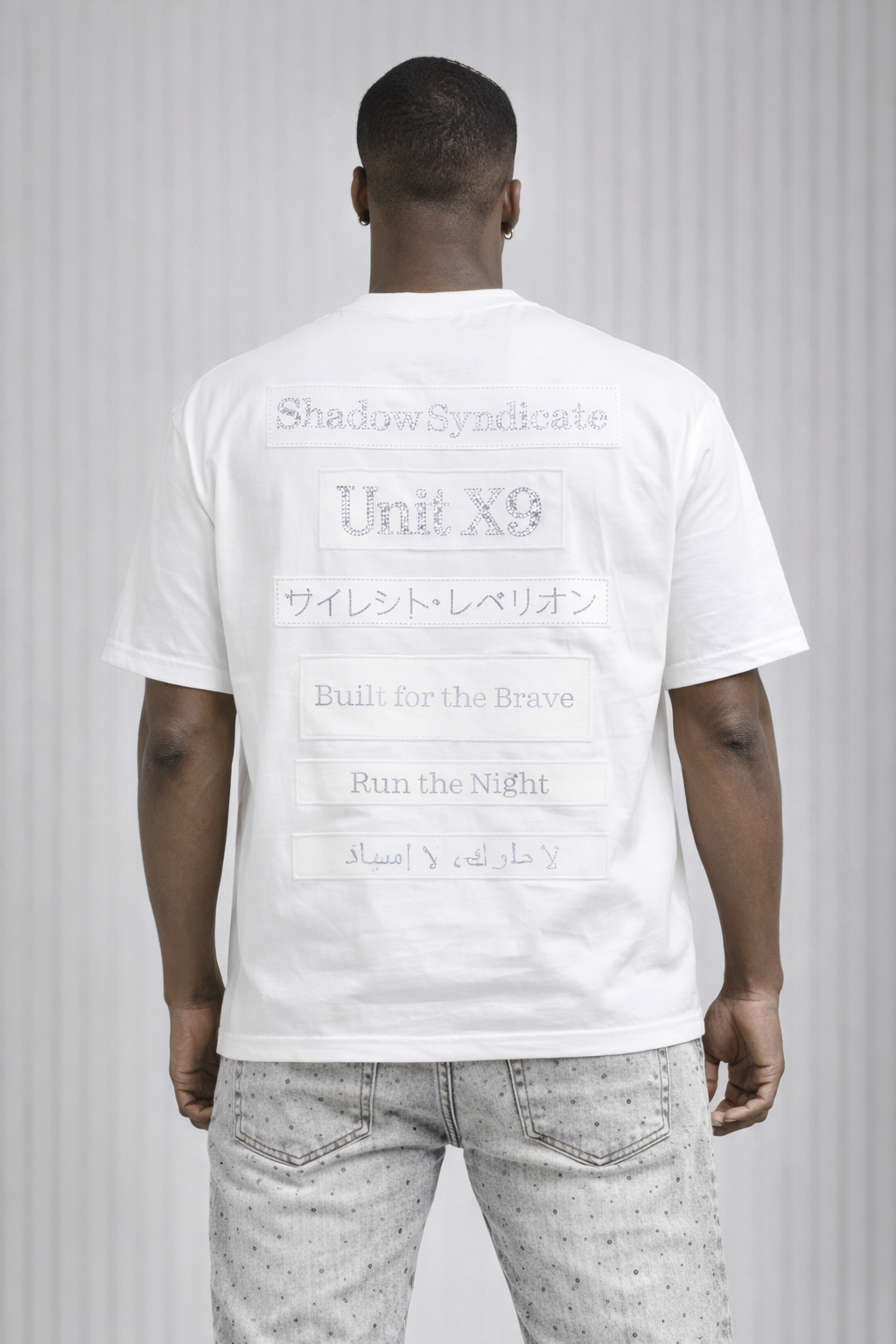 Reelistik "Shadow Syndicate" Rhinestone Heavy T-Shirt