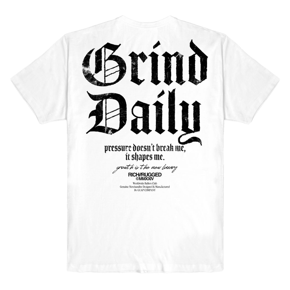 Rich/Rugged "Grind Daily" Graphic T-Shirt