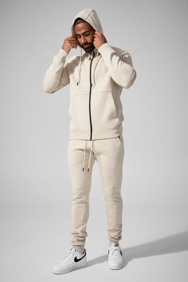Jordan Craig Uptown Zip-up Hoodie & Stacked Flare Pants Jogging Set